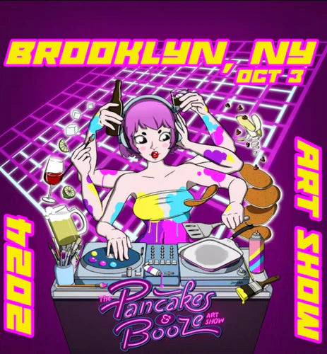 Pancakes & Booze Art Show