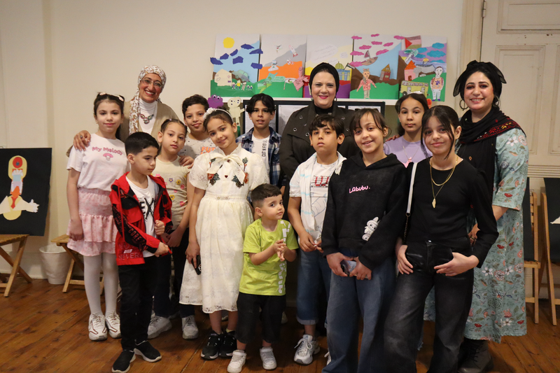 Art Therapy Program for War-Affected Children in Cairo