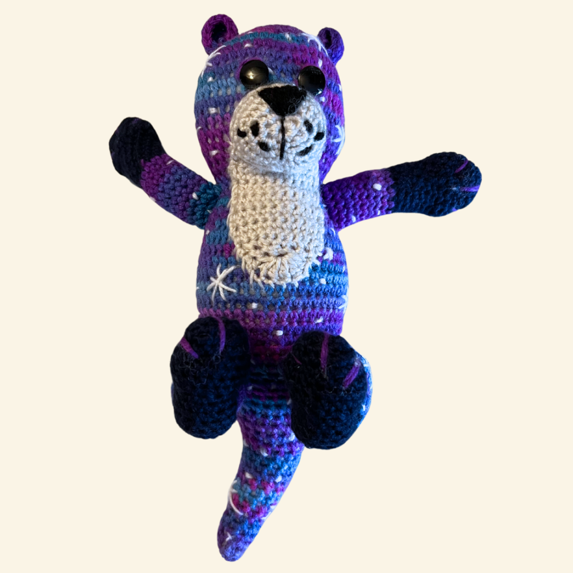 Ahmed the Bear (Crocheted Stuffed Animal)